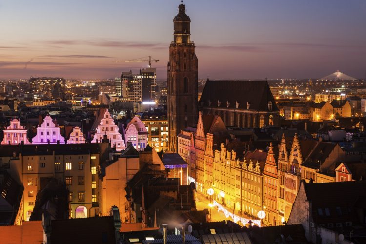 St. Elisabeth's Church in Wroclaw